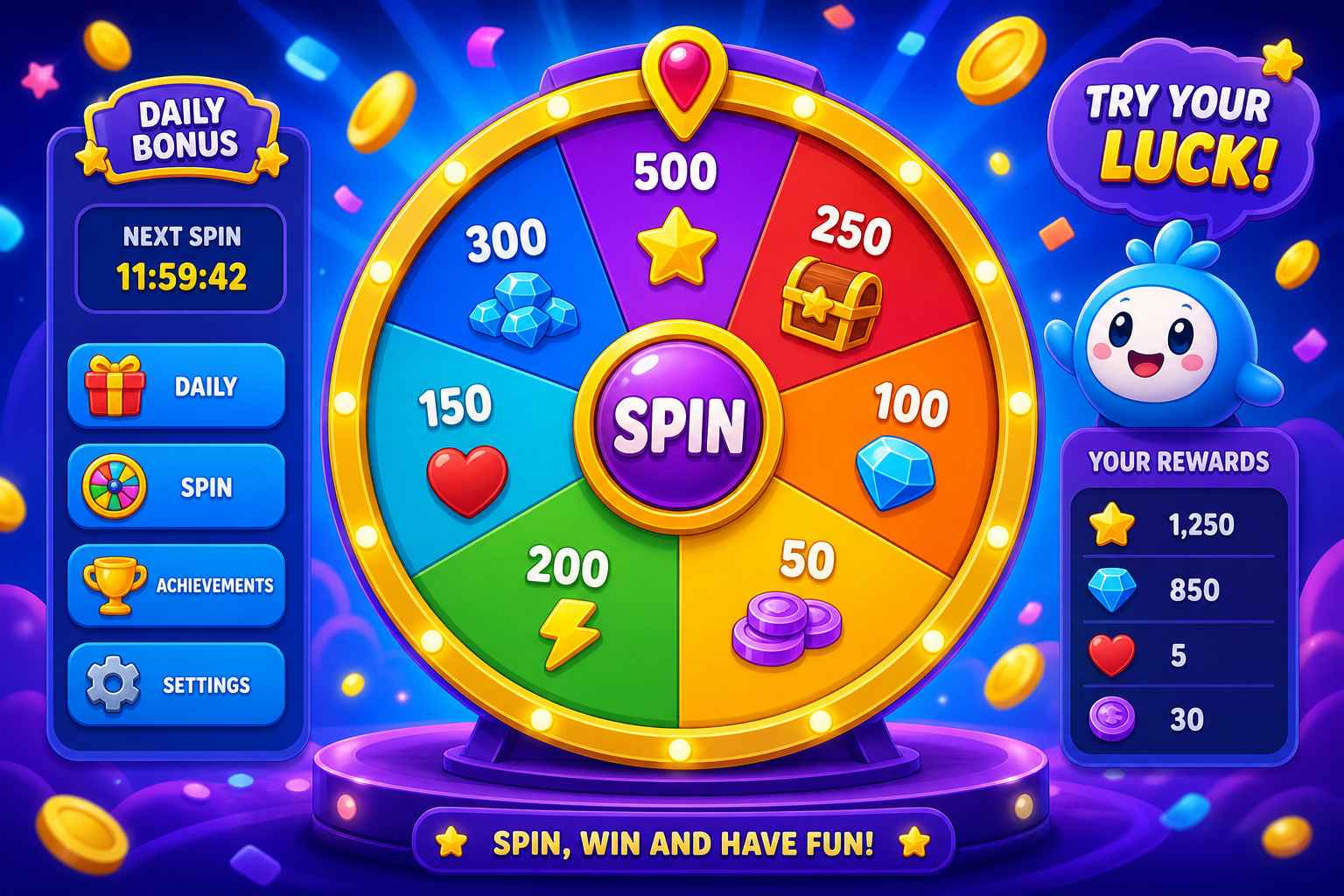 Lucky Spins game